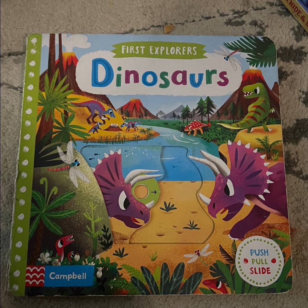 Campbell First Explorers Dinosaurs Book 5/$25